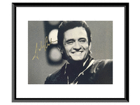 Image 1 of 1 of a N/A JOHNNY CASH SIGNED PHOTO