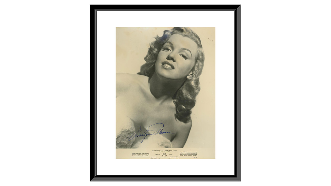 0th Image of a N/A MARILYN MONROE SIGNED PHOTO