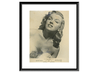 Image 1 of 1 of a N/A MARILYN MONROE SIGNED PHOTO