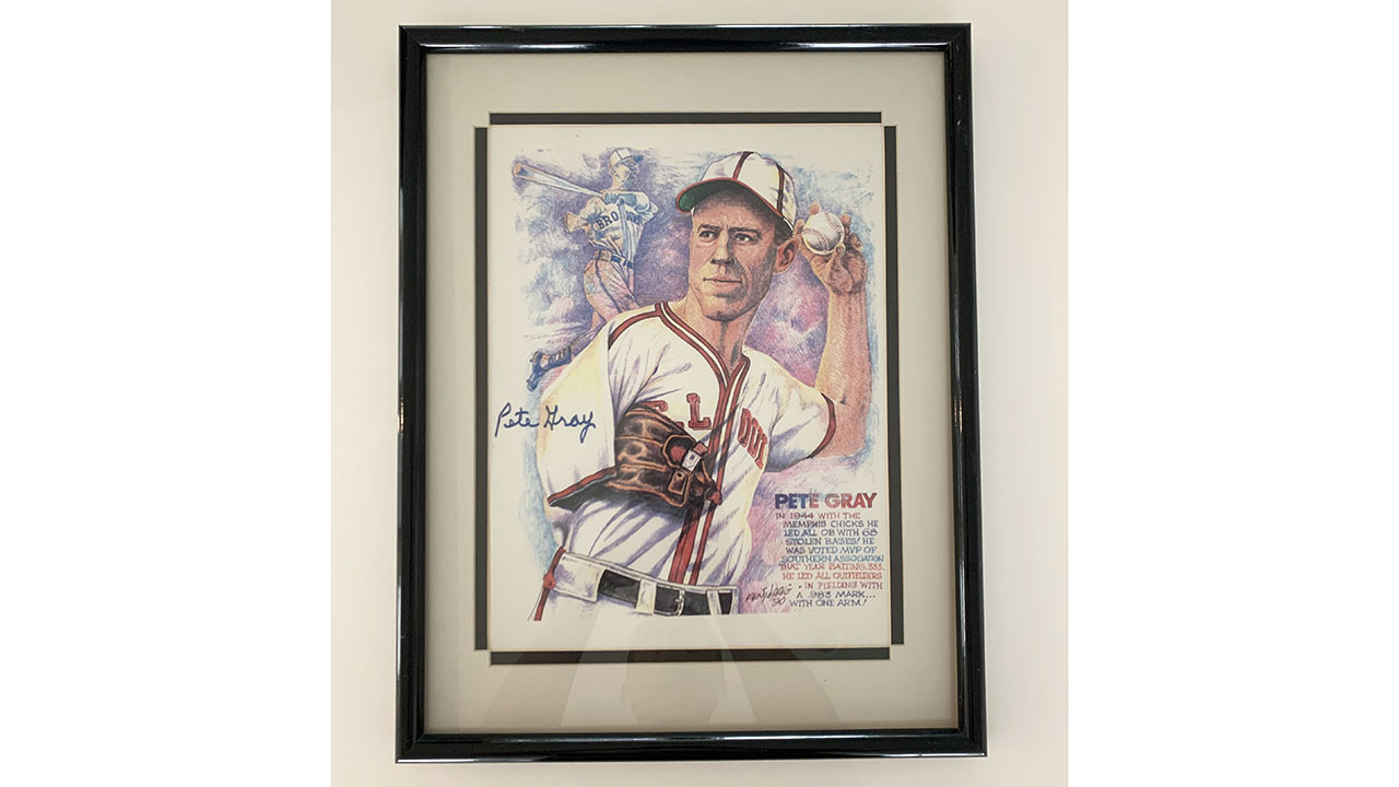 0th Image of a N/A ST. LOUIS BROWNS PETE GRAY SIGNED