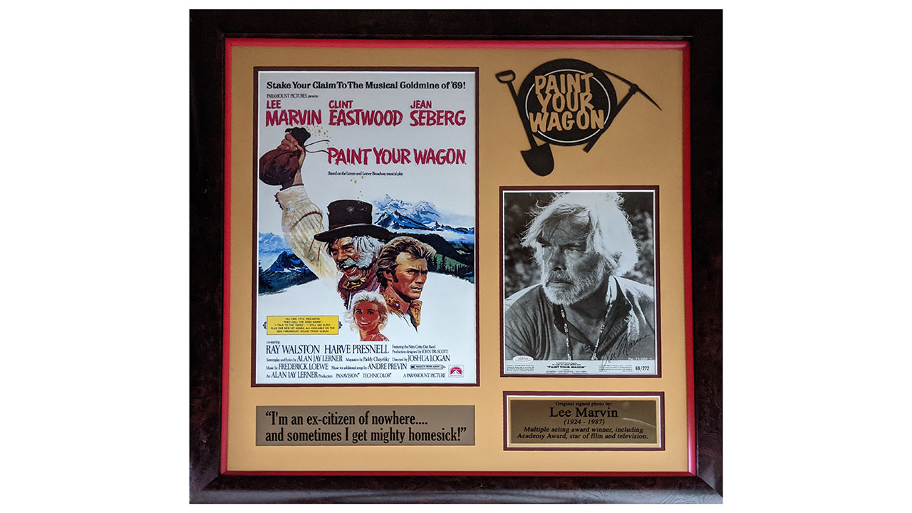 0th Image of a N/A LEE MARVIN PAINT YOUR WAGON SIGNED PHOTO