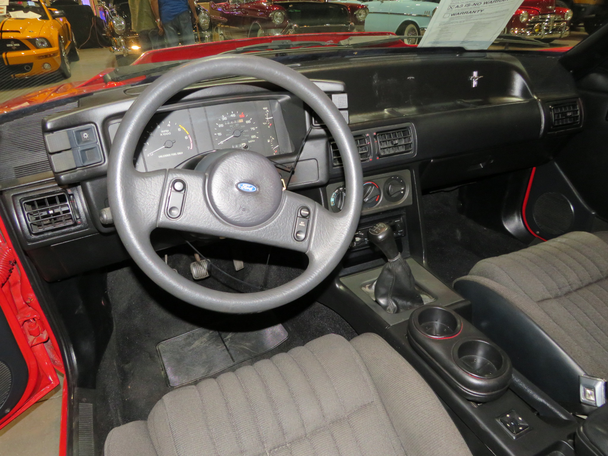 5th Image of a 1989 FORD MUSTANG LX