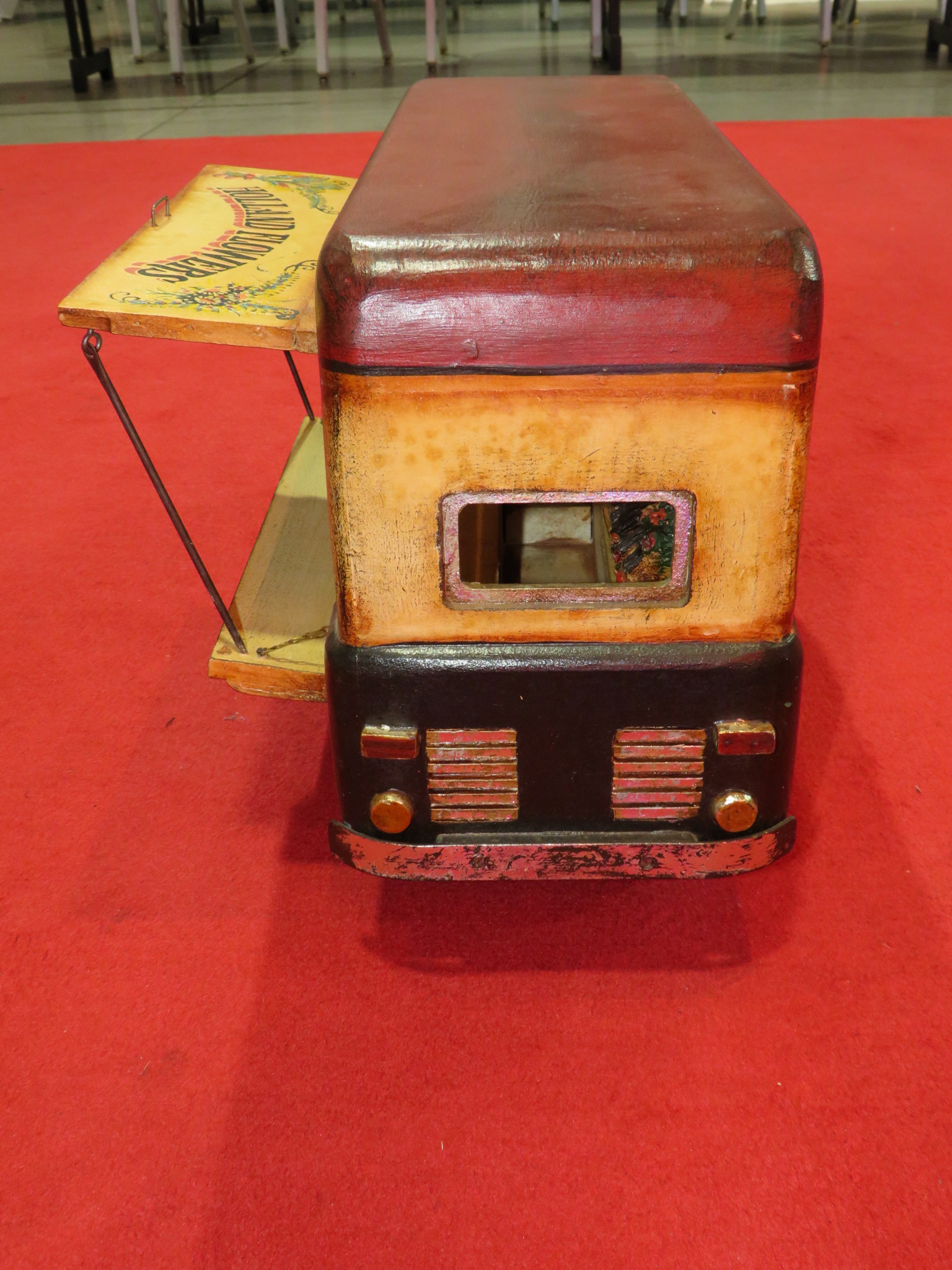 4th Image of a N/A VINTAGE HOLLAND FLOWERS DELIVERY TOY TRUCK