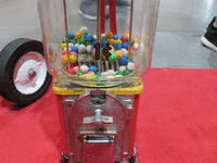Image 1 of 2 of a N/A ANTIQUE GUMBALL MACHINE