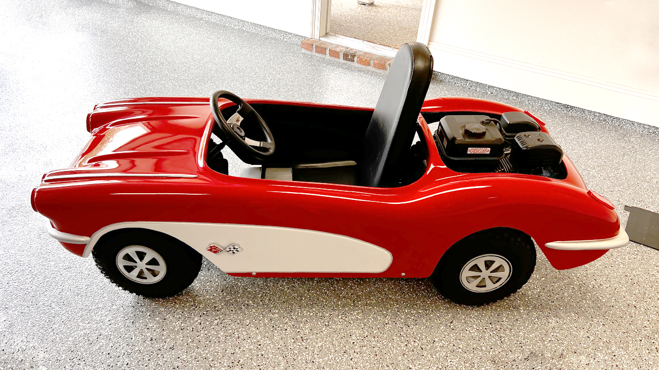 4th Image of a 1962 YARDMAN MINIATURE CORVETTE