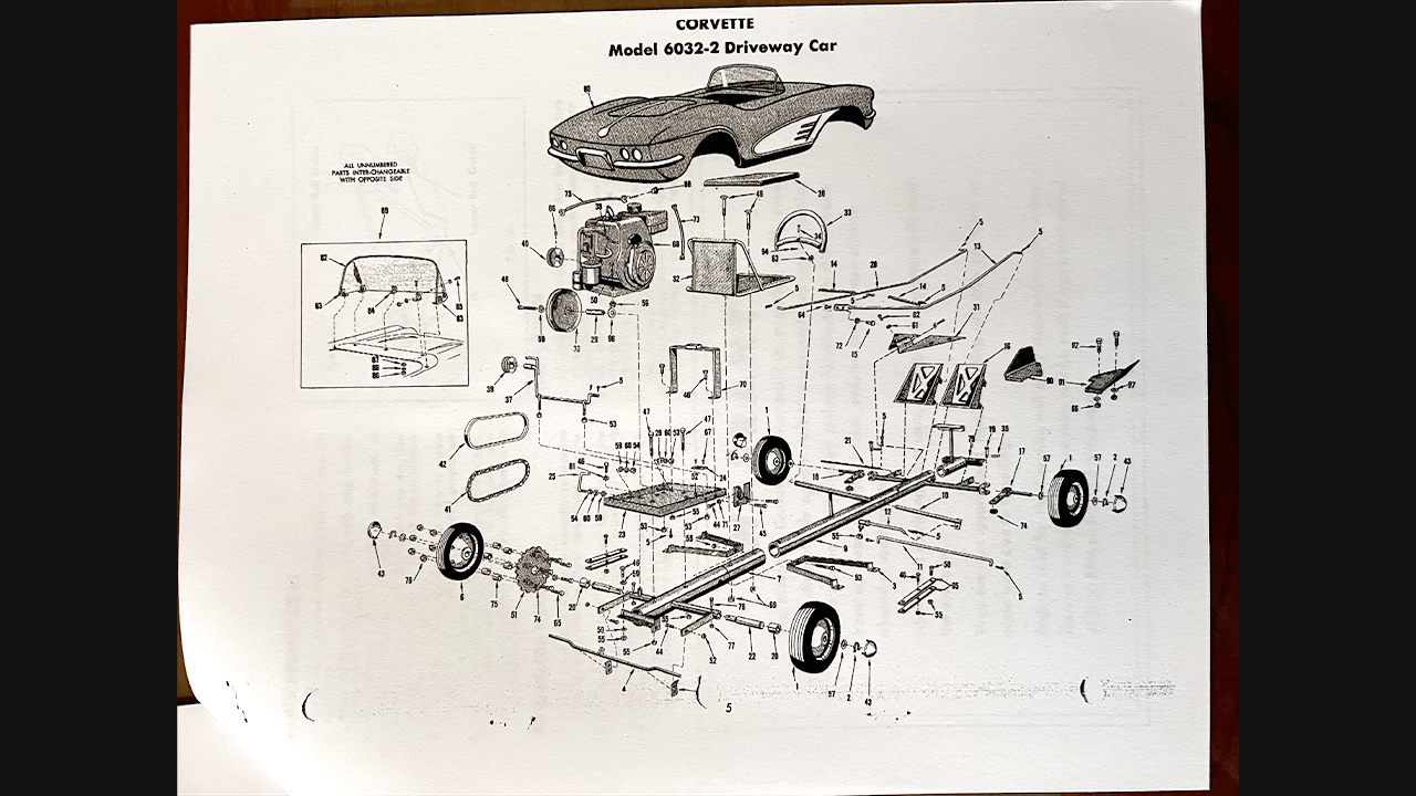 15th Image of a 1962 YARDMAN MINIATURE CORVETTE