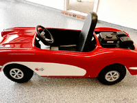 Image 5 of 16 of a 1962 YARDMAN MINIATURE CORVETTE