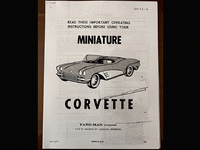 Image 15 of 16 of a 1962 YARDMAN MINIATURE CORVETTE