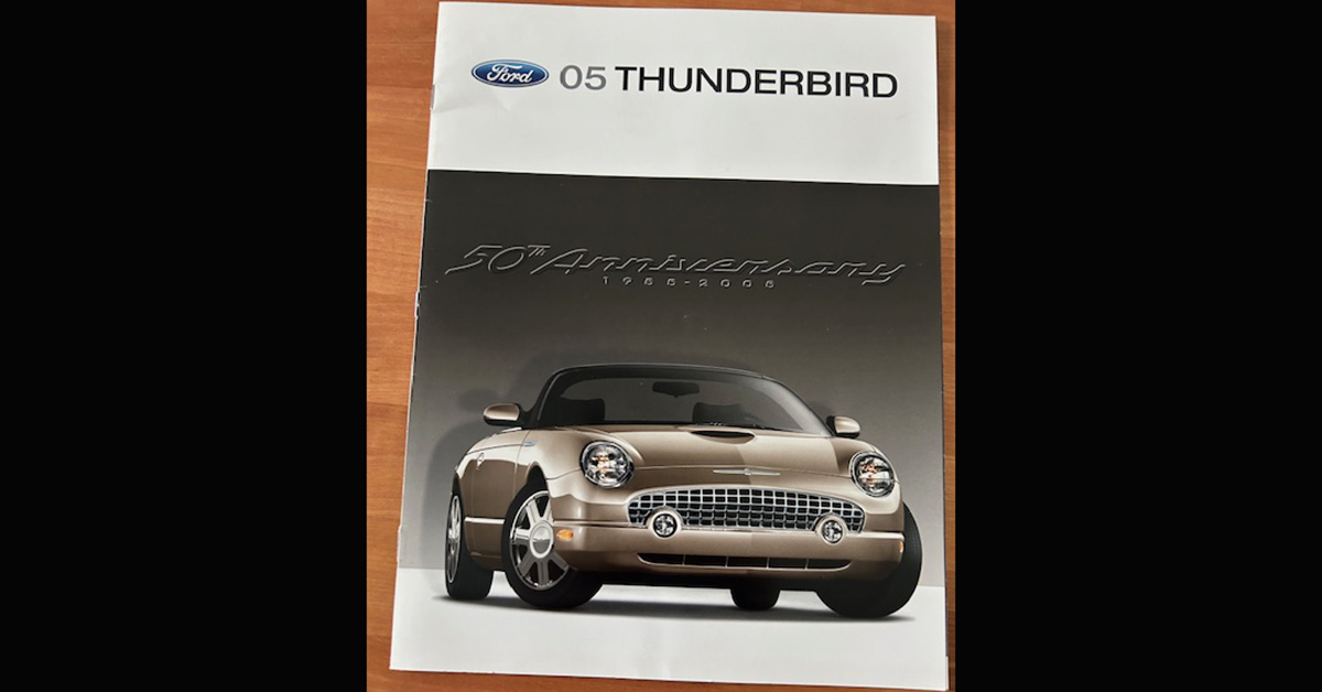 8th Image of a 2005 FORD THUNDERBIRD 50TH ANNIVERSARY