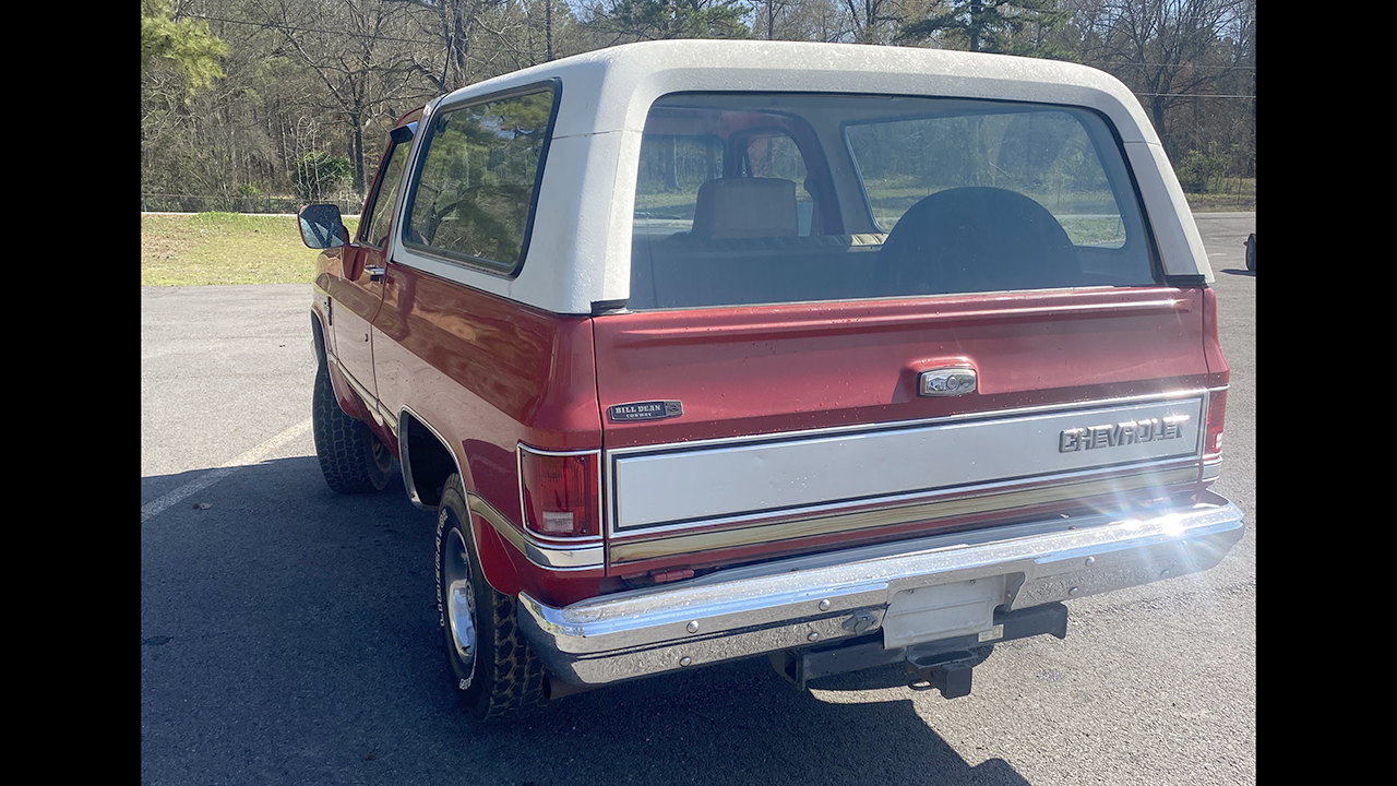 4th Image of a 1985 CHEVROLET BLAZER