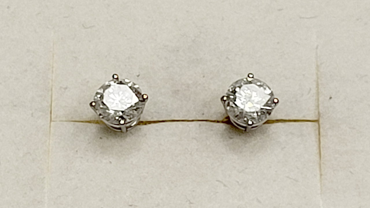 0th Image of a N/A 14K WHITE GOLD DIAMOND STUD