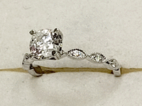 Image 2 of 7 of a N/A 18K WHITE GOLD LADY'S DIAMOND