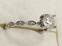 Image 3 of 7 of a N/A 18K WHITE GOLD LADY'S DIAMOND
