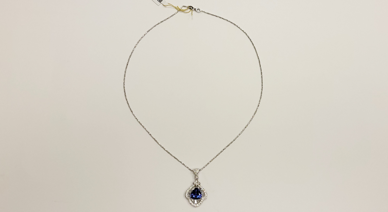 0th Image of a N/A 18K WHITE GOLD DIAMOND & TANZANITE
