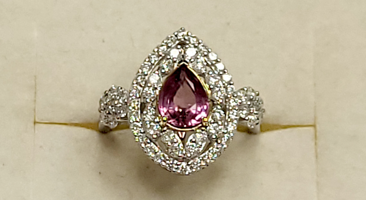 0th Image of a N/A 18K GOLD SAPPHIRE & DIAMOND