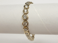 Image 3 of 6 of a N/A 14K YELLOW GOLD DIAMOND