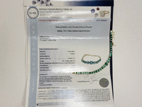 Image 5 of 5 of a N/A LADY'S EMERALD DIAMOND