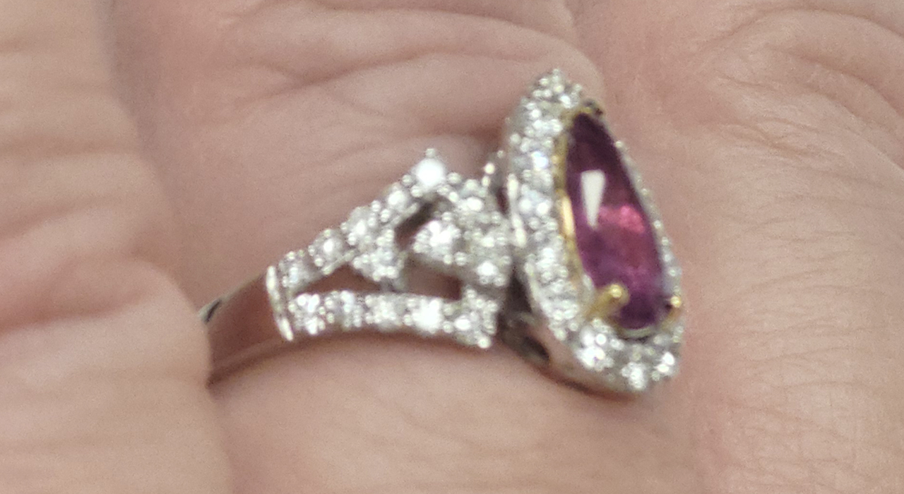 5th Image of a N/A KASHMIR SAPPHIRE DIAMOND