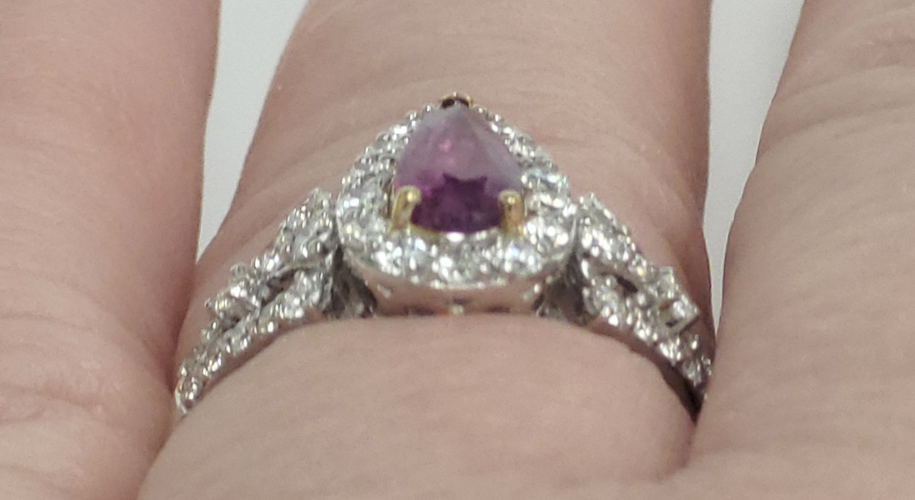 6th Image of a N/A KASHMIR SAPPHIRE DIAMOND