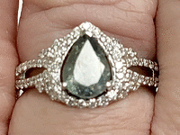 Image 5 of 8 of a N/A LADY'S ALEXANDRITE DIAMOND