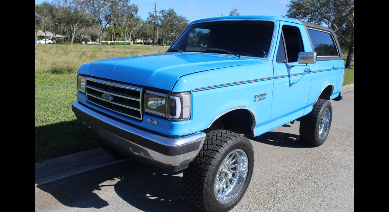 0th Image of a 1990 FORD BRONCO XLT