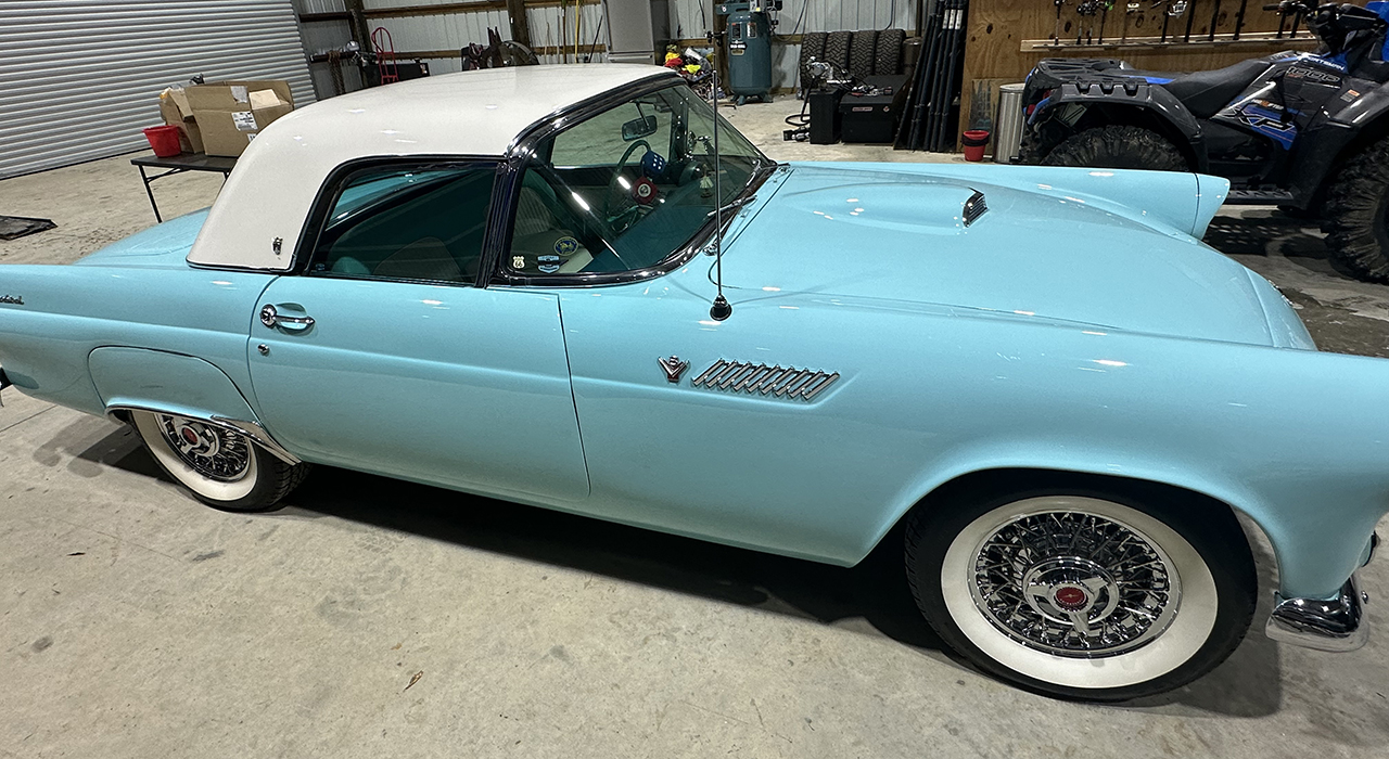 3rd Image of a 1955 FORD THUNDERBIRD