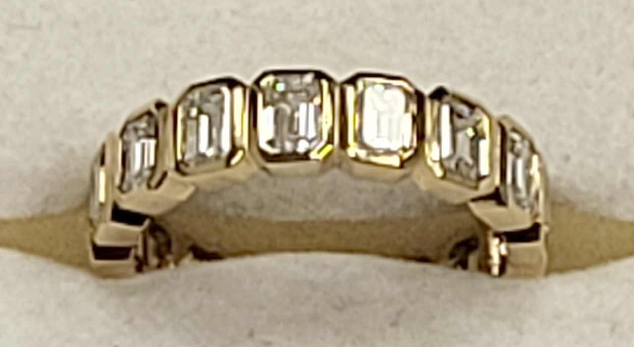 0th Image of a N/A 18K YELLOW GOLD DIAMOND ETERNITY