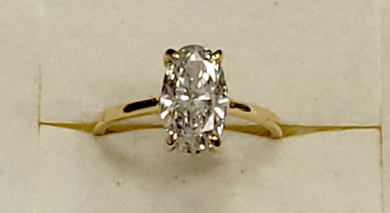 0th Image of a N/A 18K YELLOW GOLD DIAMOND SOLITAIRE