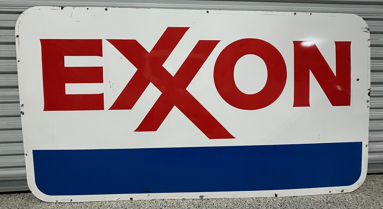 0th Image of a N/A EXXON PORCELAIN SIGN