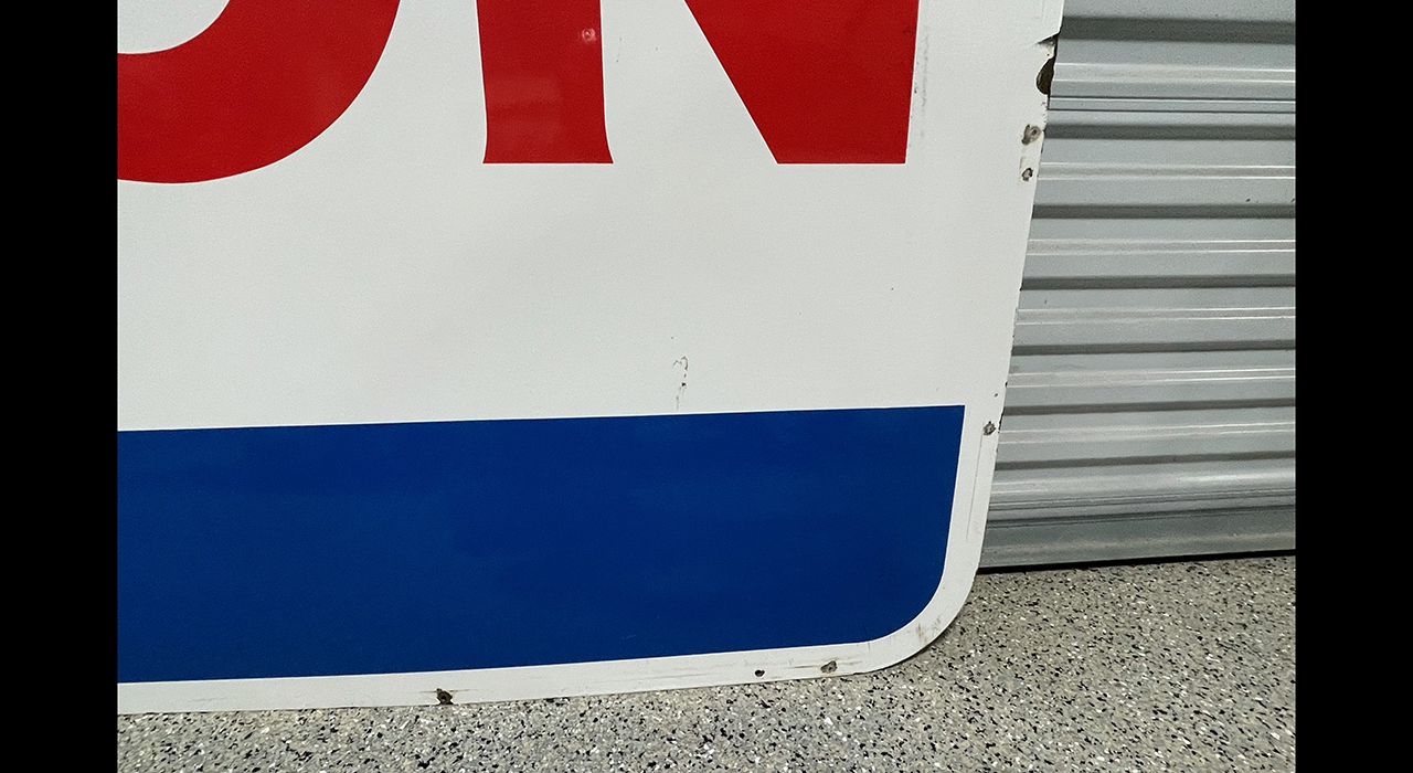 5th Image of a N/A EXXON PORCELAIN SIGN