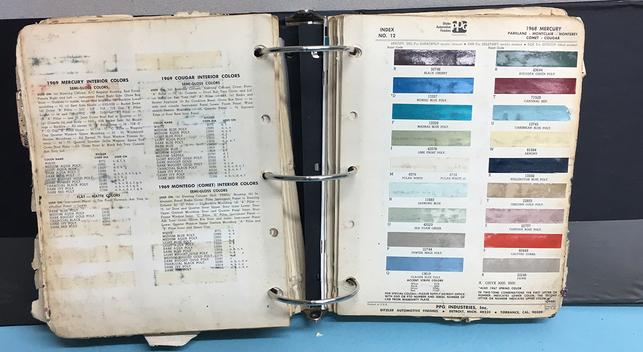 0th Image of a N/A DITZLER/ PPG COLOR CHIP BOOKS