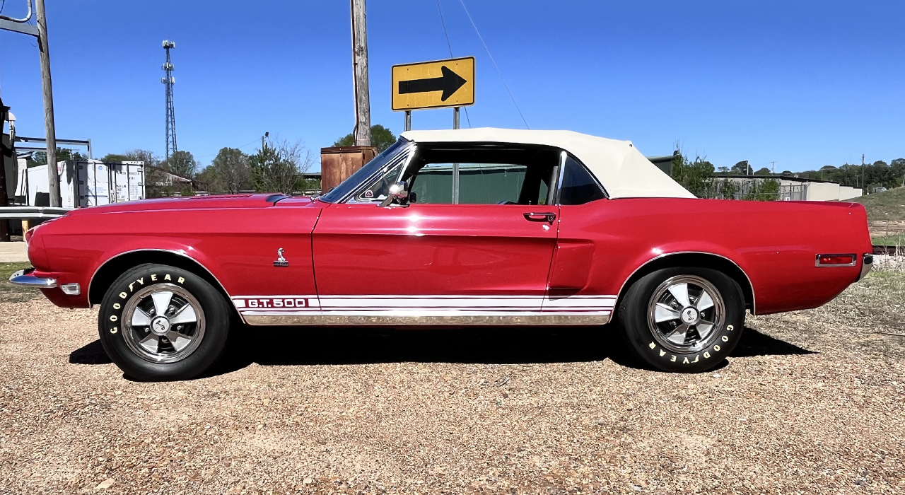 3rd Image of a 1968 SHELBY MUSTANG GT500