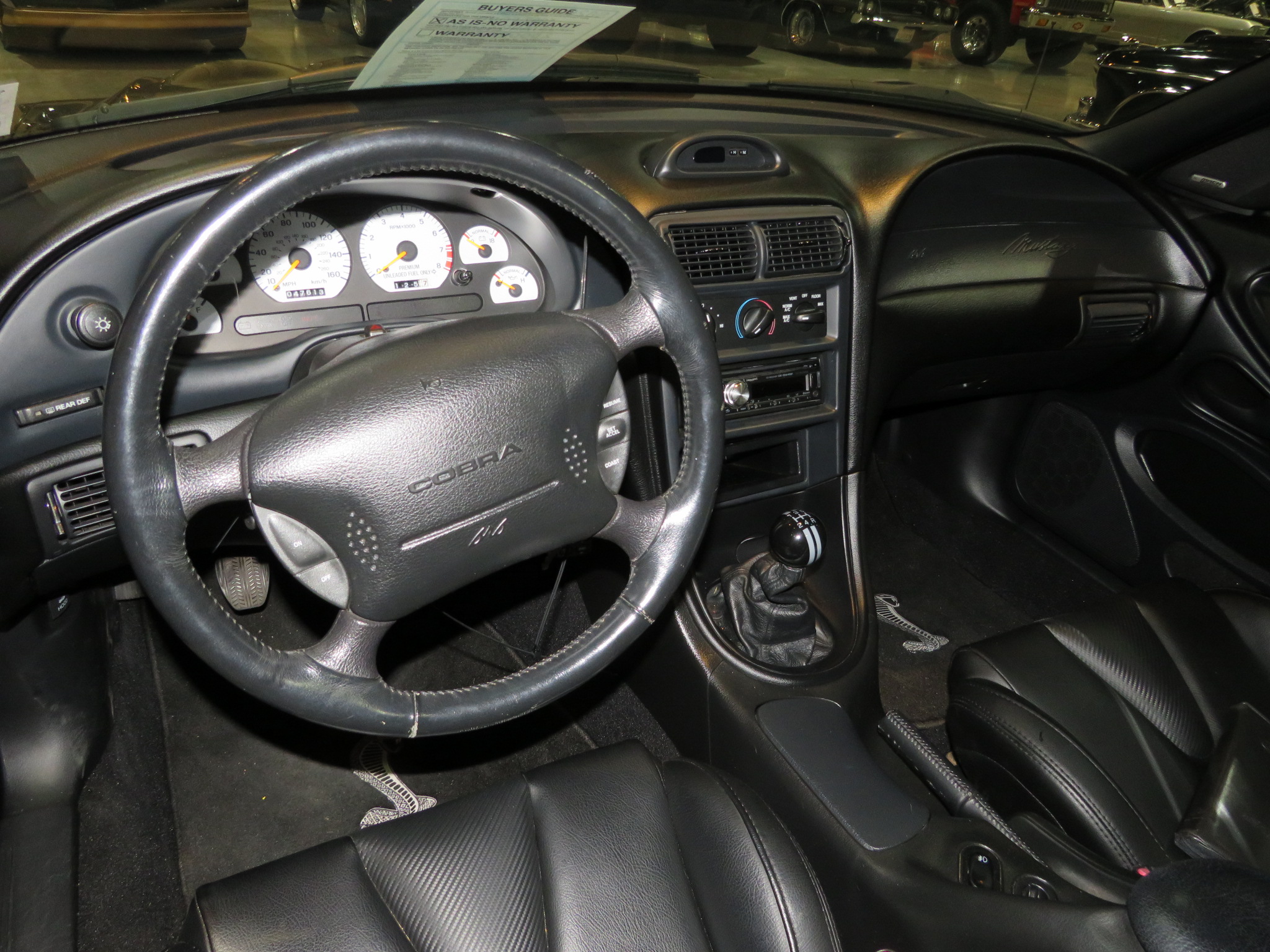 5th Image of a 1997 FORD MUSTANG COBRA