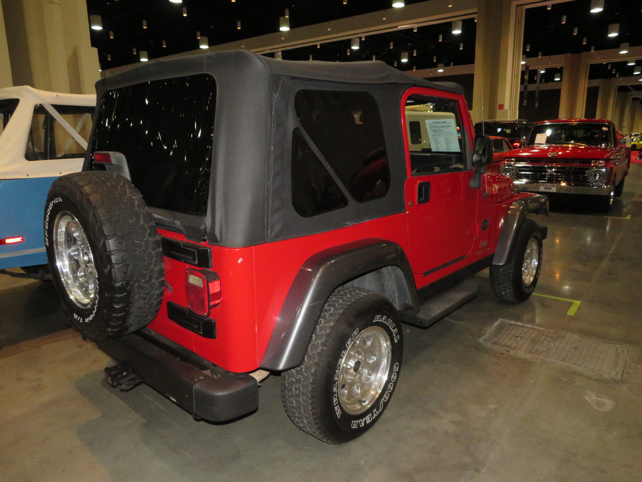1st Image of a 2004 JEEP WRANGLER X