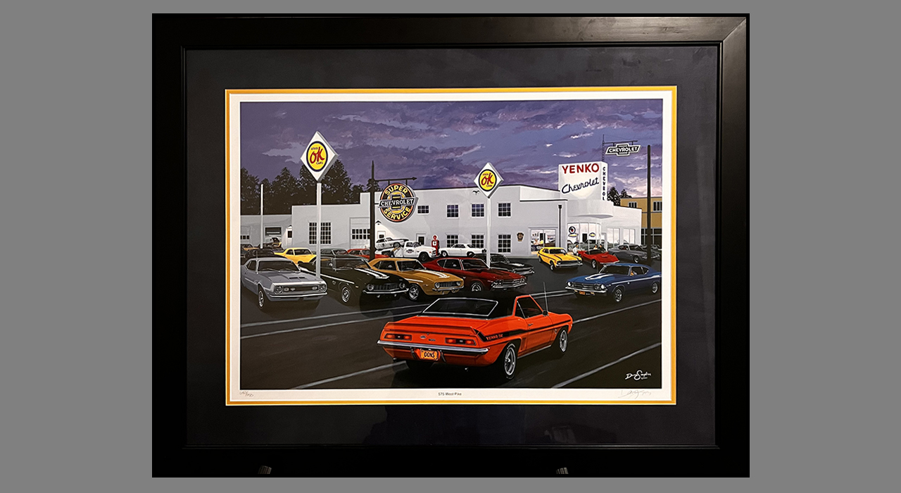 0th Image of a 575 WEST PIKE FRAMED PRINT