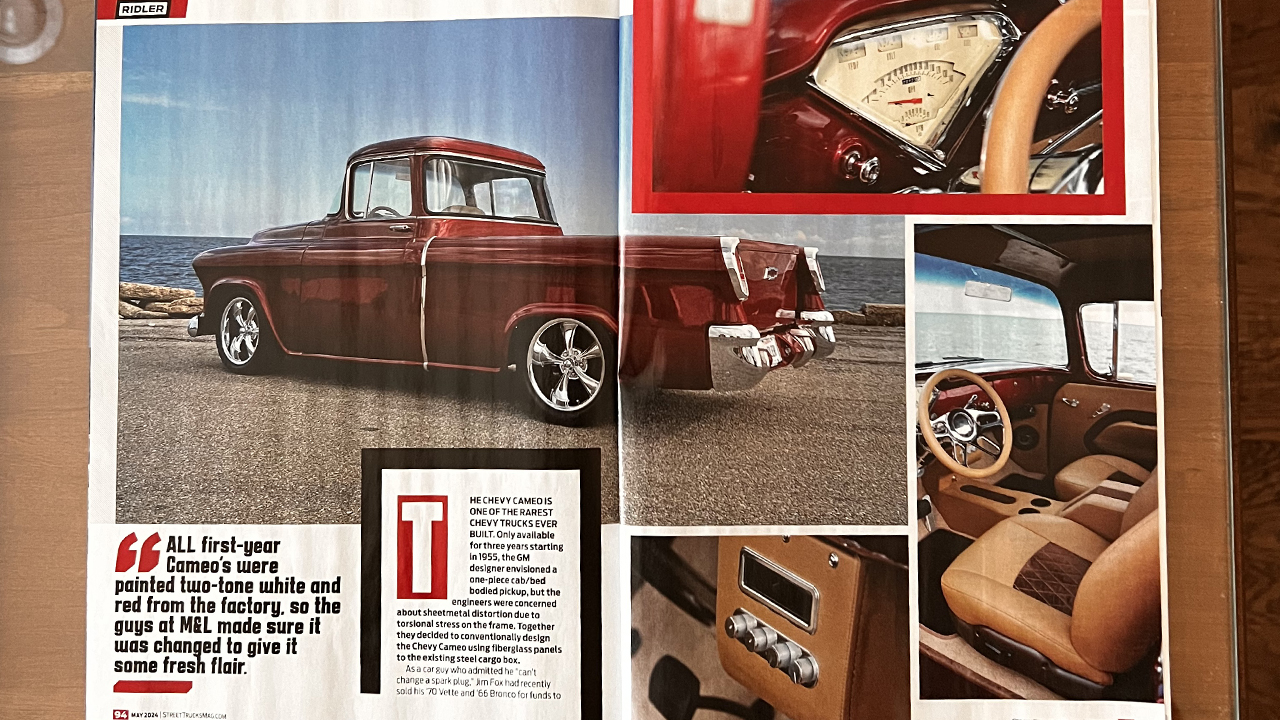16th Image of a 1955 CHEVROLET CAMEO