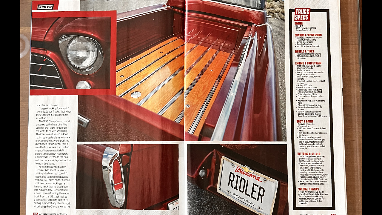 18th Image of a 1955 CHEVROLET CAMEO