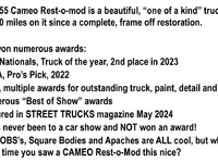 Image 21 of 25 of a 1955 CHEVROLET CAMEO