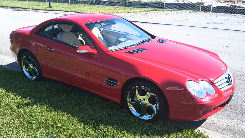 2nd Image of a 2003 MERCEDES-BENZ SL-CLASS SL500