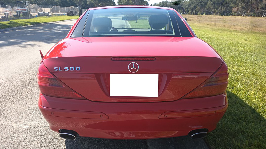 7th Image of a 2003 MERCEDES-BENZ SL-CLASS SL500
