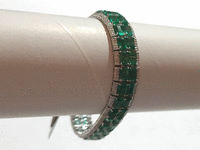 Image 7 of 8 of a N/A PLATINUM EMERALD DIAMOND