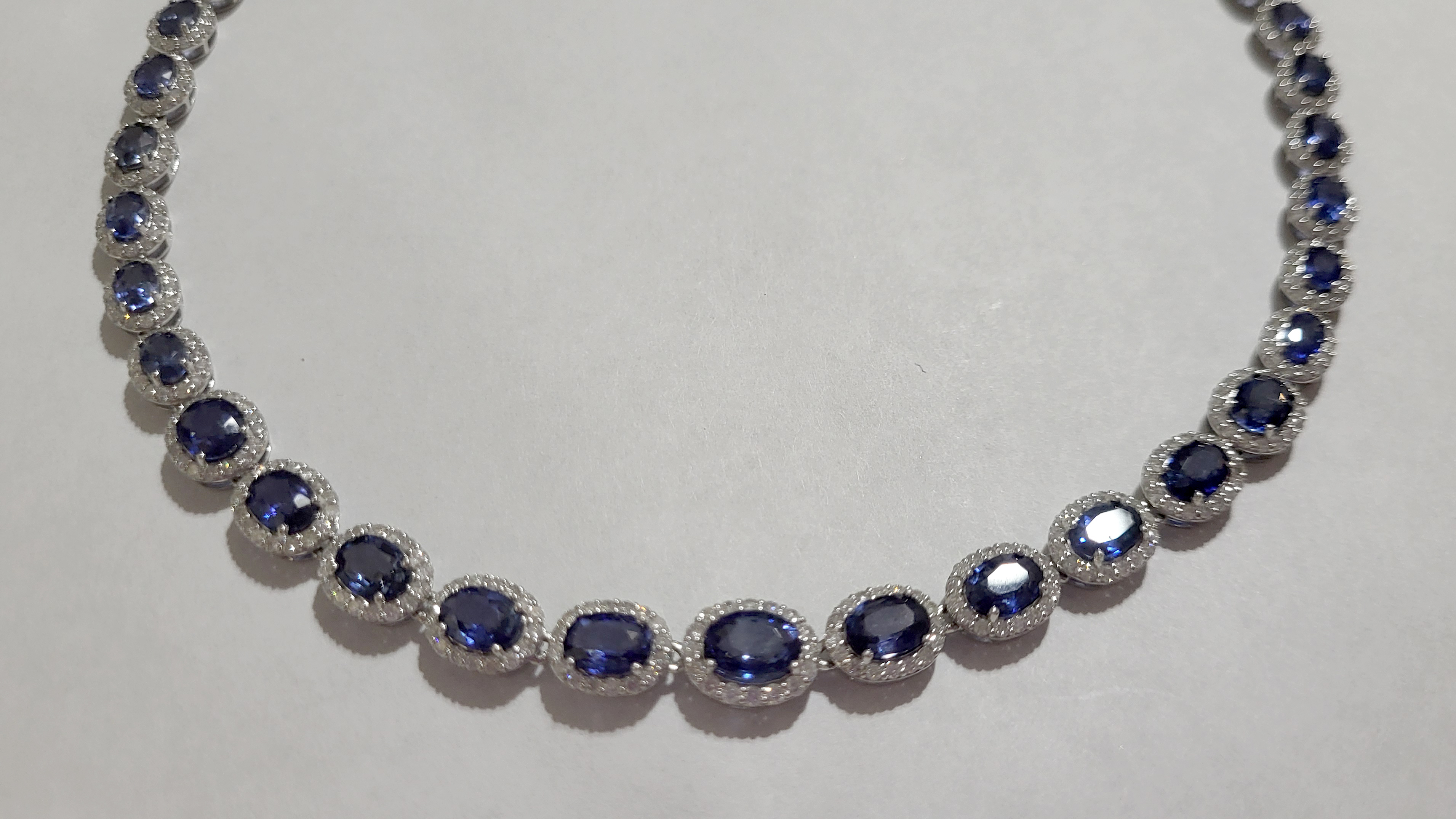 2nd Image of a N/A PLATINUM SAPPHIRE DIAMOND