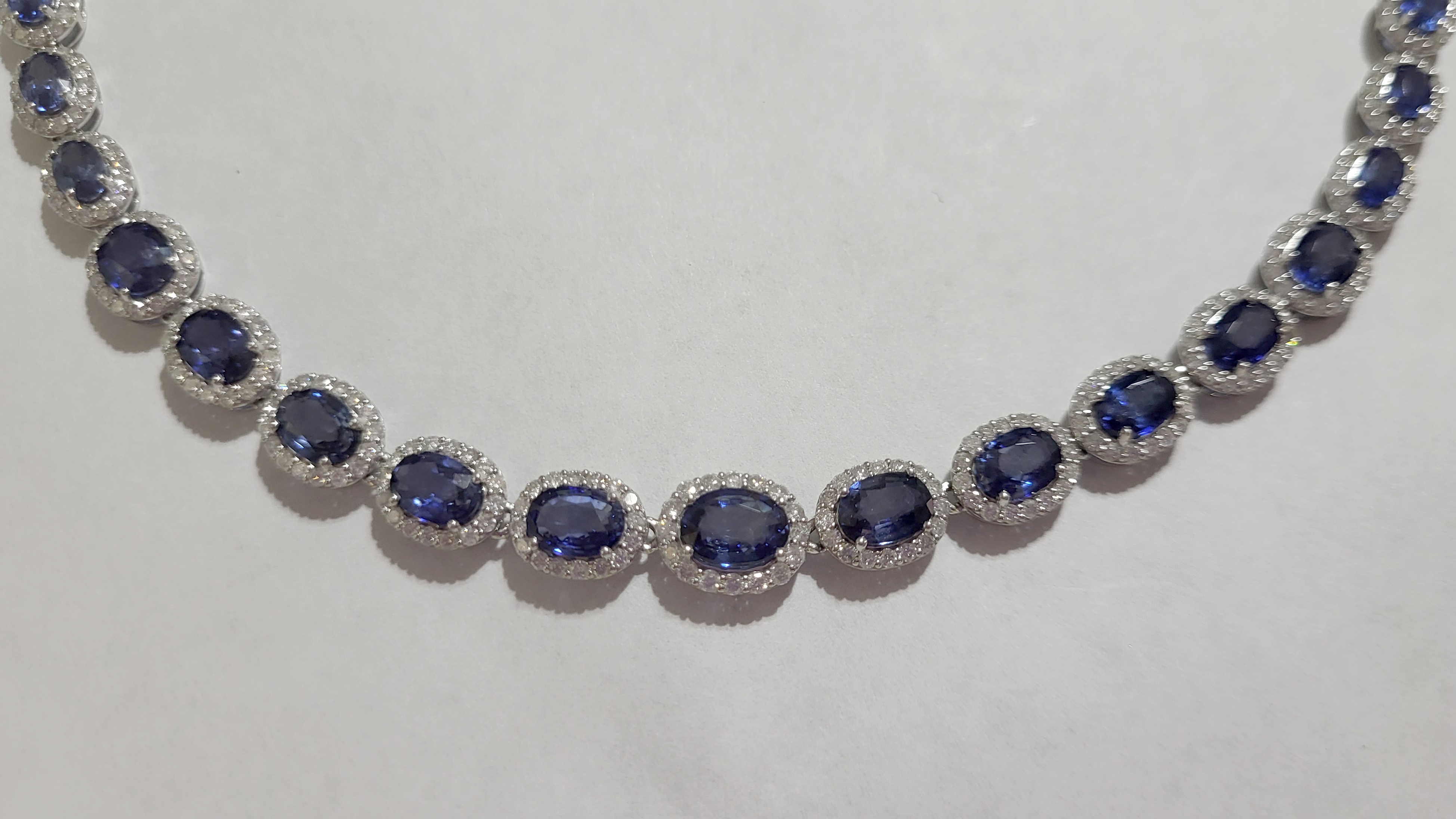 3rd Image of a N/A PLATINUM SAPPHIRE DIAMOND