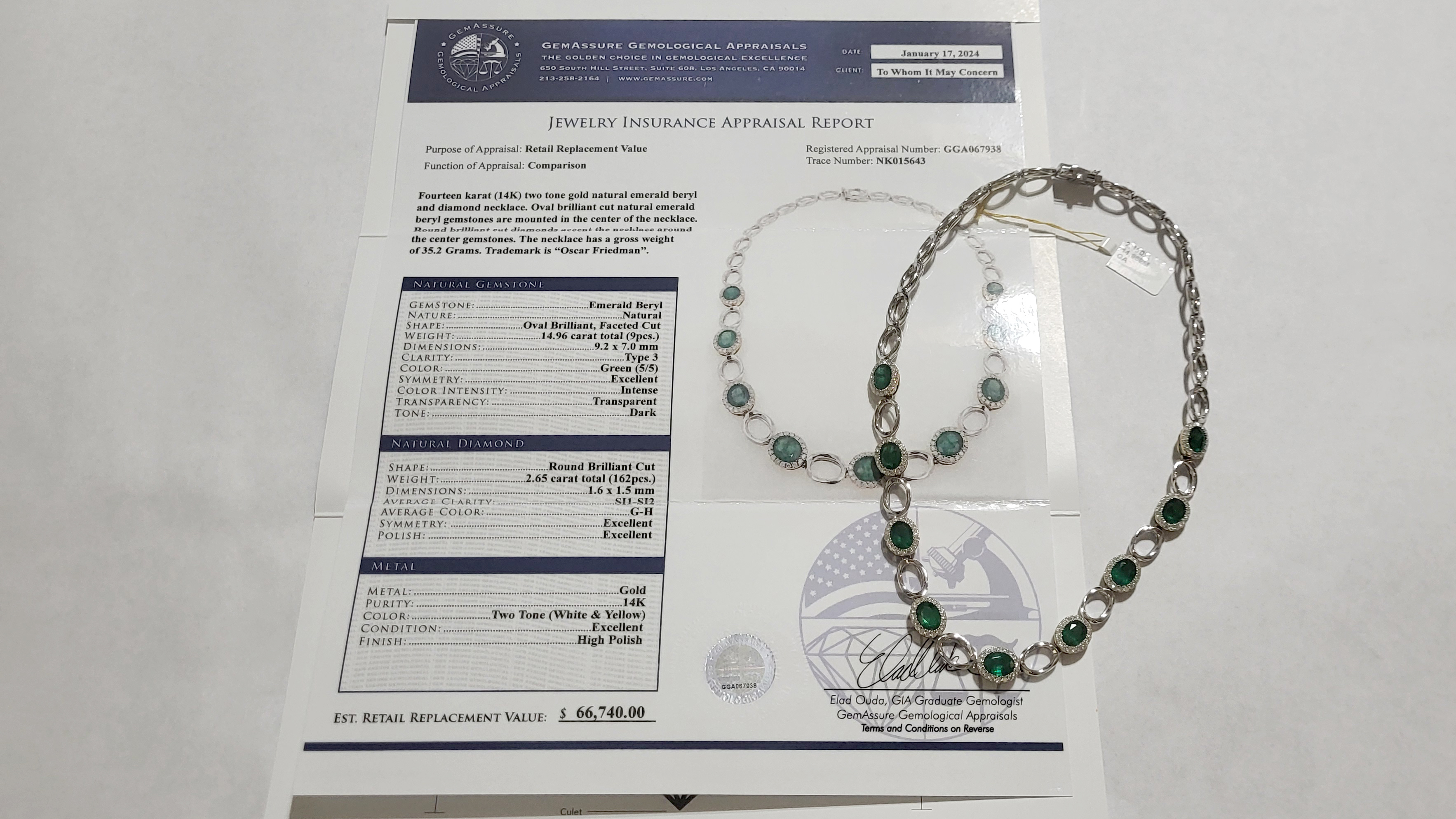 5th Image of a N/A EMERALD BERYL DIAMOND
