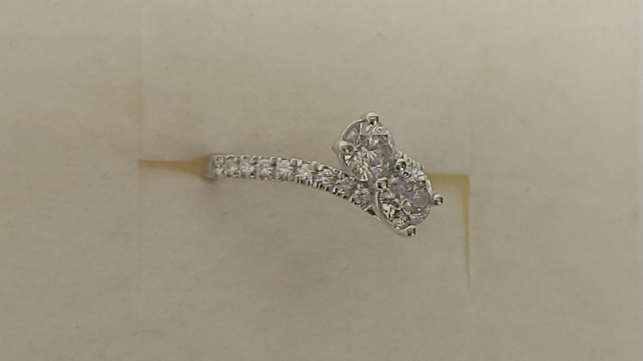 2nd Image of a N/A 14K WHITE GOLD DIAMOND