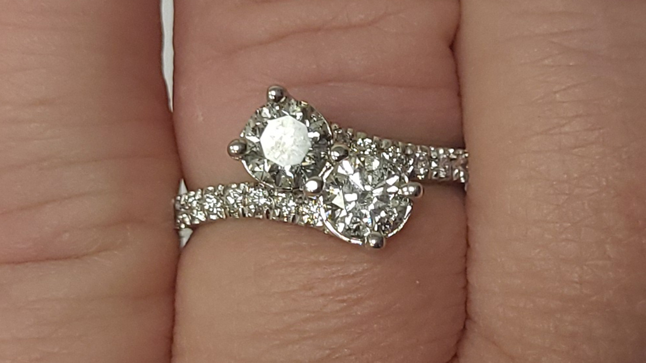 3rd Image of a N/A 14K WHITE GOLD DIAMOND