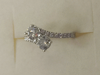 Image 2 of 7 of a N/A 14K WHITE GOLD DIAMOND