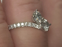 Image 6 of 7 of a N/A 14K WHITE GOLD DIAMOND