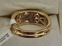 Image 8 of 9 of a N/A 18K GOLD DIAMOND SOLITAIRE