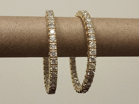 Image 3 of 5 of a N/A 14K YELLOW GOLD DIAMOND
